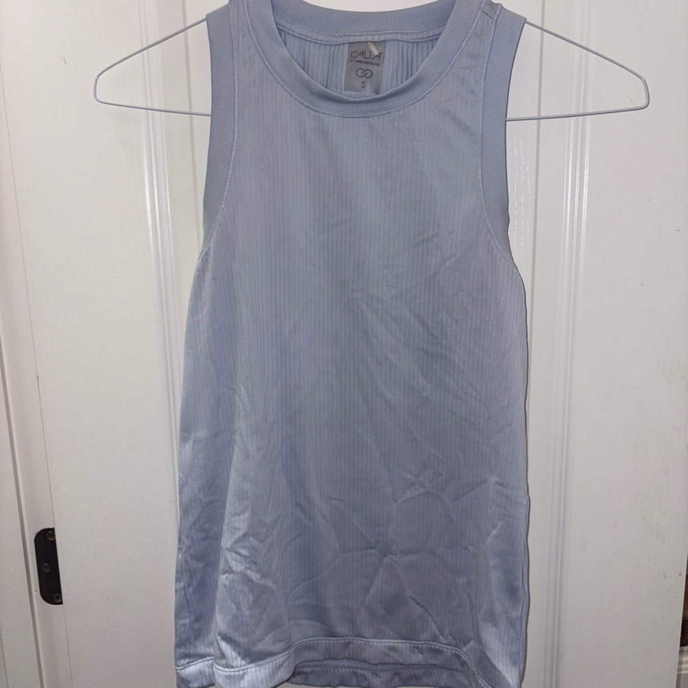 CALIA by Carrie Underwood Light Blue Tank Top